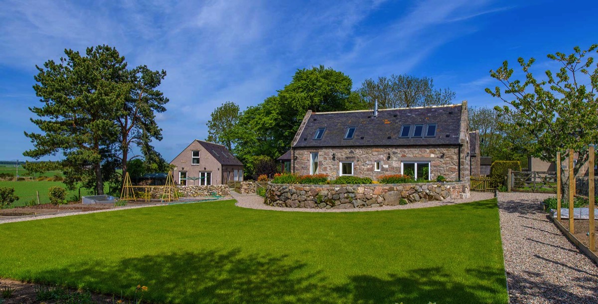 renovated steading in Aberdeenshire